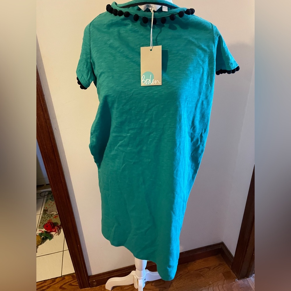 New Boden Kelly Green dress